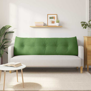 Cuscino per Schiena Verde chiaro 160 x 24 x 50 cm Velluto 42014548