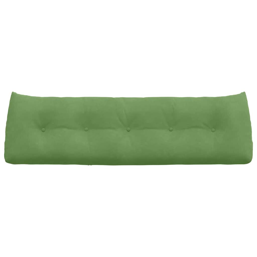 Cuscino per Schiena Verde chiaro 160 x 24 x 50 cm Velluto 42014548