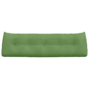 Cuscino per Schiena Verde chiaro 160 x 24 x 50 cm Velluto 42014548