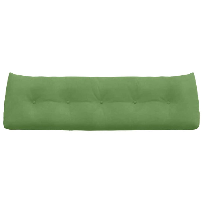 Cuscino per Schiena Verde chiaro 160 x 24 x 50 cm Velluto 42014548