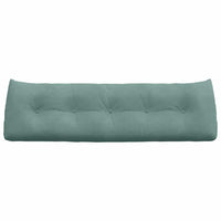 Cuscino per Schiena Verde Mare 160 x 24 x 50 cm Velluto 42014555