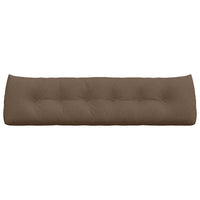 Cuscino per Schiena Marrone 180 x 24 x 50 cm Tessuto 42014561