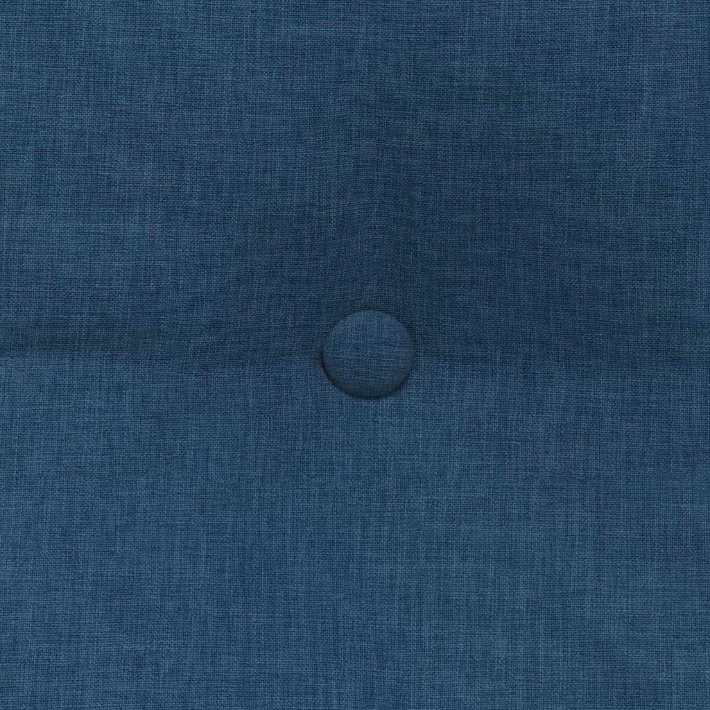 Cuscino per Schiena Blu 180 x 24 x 50 cm Tessuto 42014565