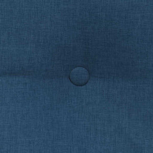 Cuscino per Schiena Blu 180 x 24 x 50 cm Tessuto 42014565