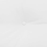 Cuscino per Schiena Bianco 180 x 24 x 50 cm Tessuto 42014568