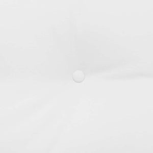 Cuscino per Schiena Bianco 180 x 24 x 50 cm Tessuto 42014568