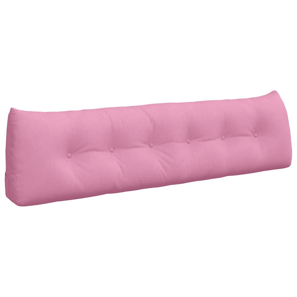 Cuscino per Schiena Rosa 180 x 24 x 50 cm Tessuto 42014572