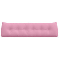Cuscino per Schiena Rosa 180 x 24 x 50 cm Tessuto 42014572