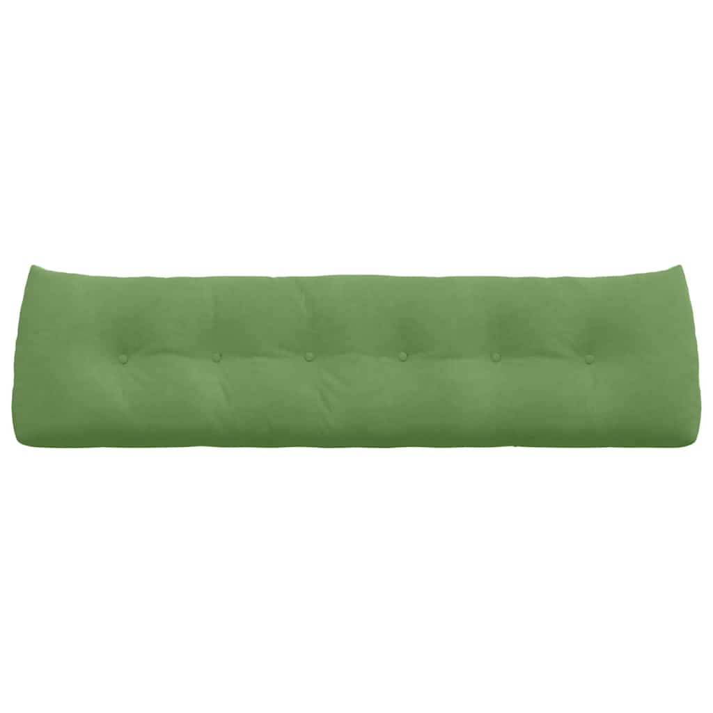 Cuscino per Schiena Verde chiaro 180 x 24 x 50 cm Velluto 42014577