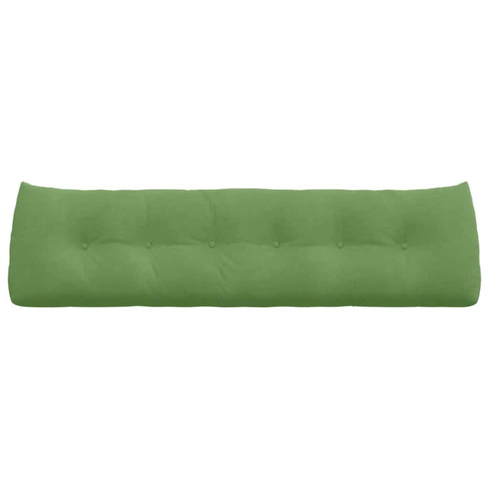 Cuscino per Schiena Verde chiaro 180 x 24 x 50 cm Velluto 42014577