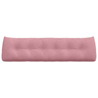 Cuscino per Schiena Rosa 180 x 24 x 50 cm Velluto 42014578