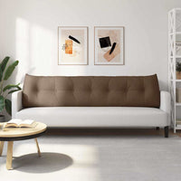 Cuscino per Schiena Marrone 200 x 24 x 50 cm Tessuto 42014590