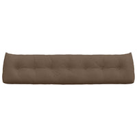 Cuscino per Schiena Marrone 200 x 24 x 50 cm Tessuto 42014590