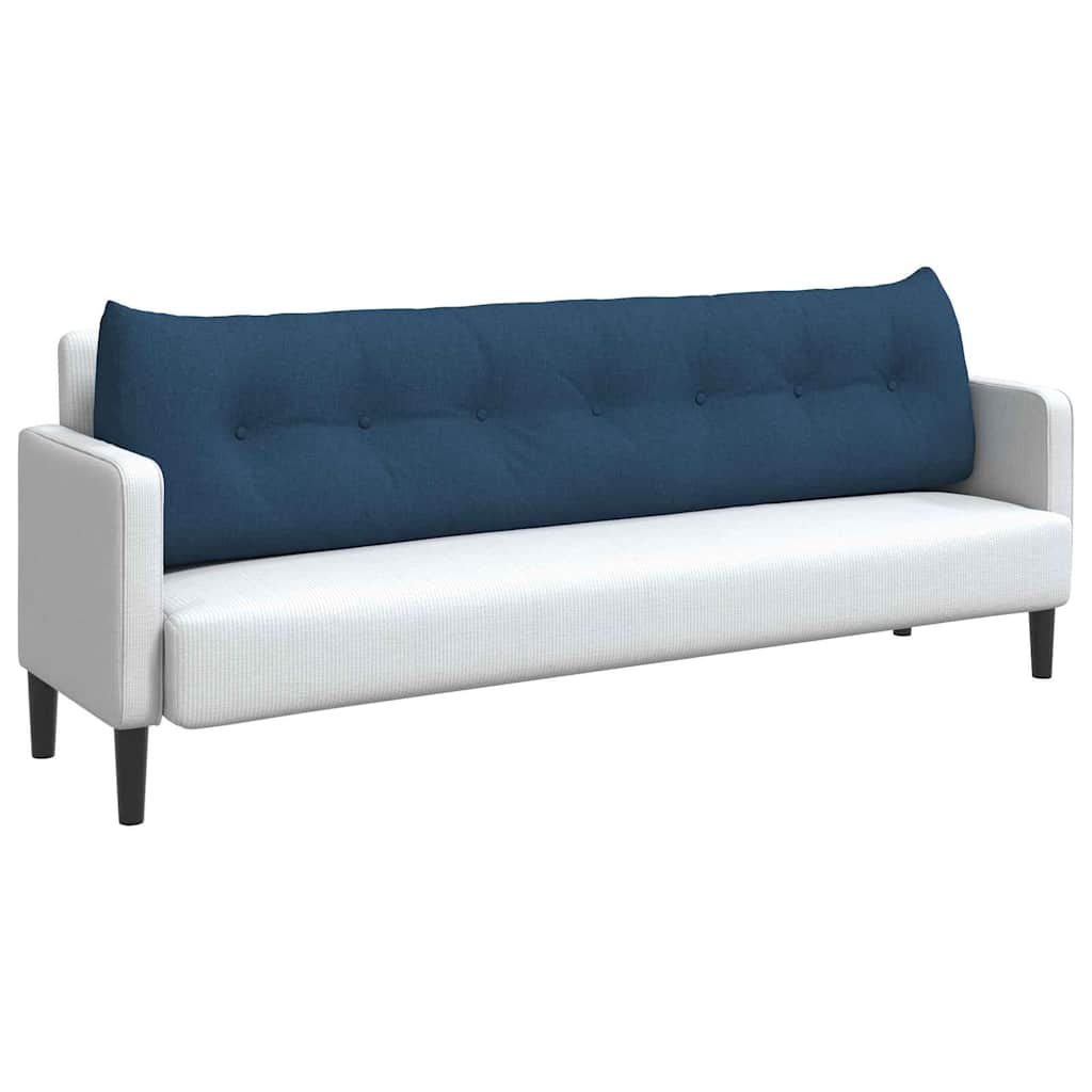 Cuscino per Schiena Blu 200 x 24 x 50 cm Tessuto 42014594