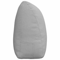 Cuscino per Schiena Grigio Nuvola 200 x 24 x 50 cm Tessuto 42014599
