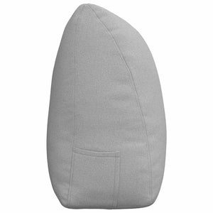 Cuscino per Schiena Grigio Nuvola 200 x 24 x 50 cm Tessuto 42014599