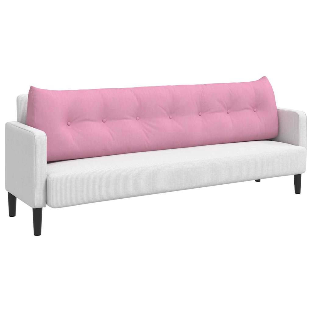 Cuscino per Schiena Rosa 200 x 24 x 50 cm Tessuto 42014601