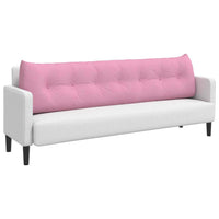 Cuscino per Schiena Rosa 200 x 24 x 50 cm Tessuto 42014601