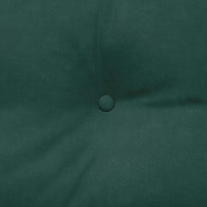 Cuscino per Schiena Verde Scuro 200 x 24 x 50 cm Velluto 42014605