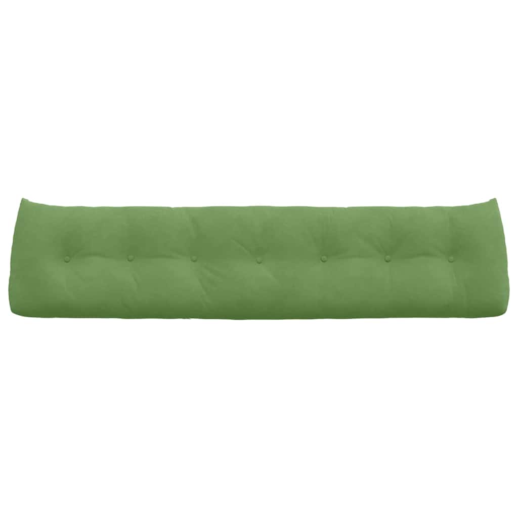 Cuscino per Schiena Verde chiaro 200 x 24 x 50 cm Velluto 42014606