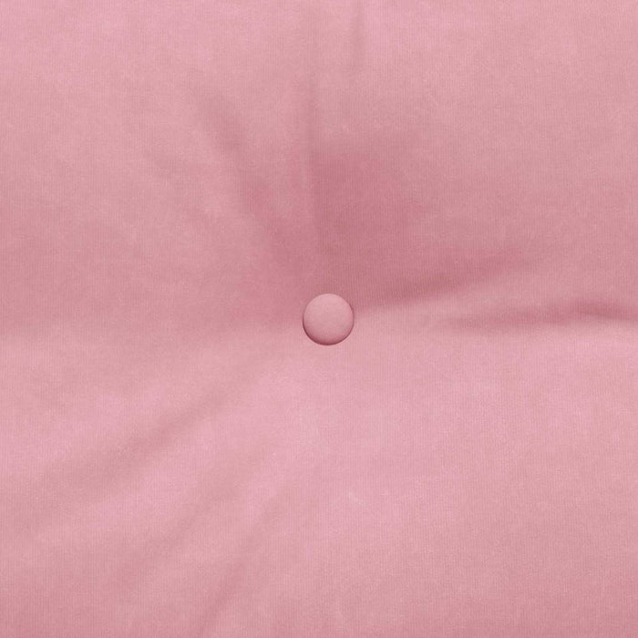 Cuscino per Schiena Rosa 200 x 24 x 50 cm Velluto 42014607