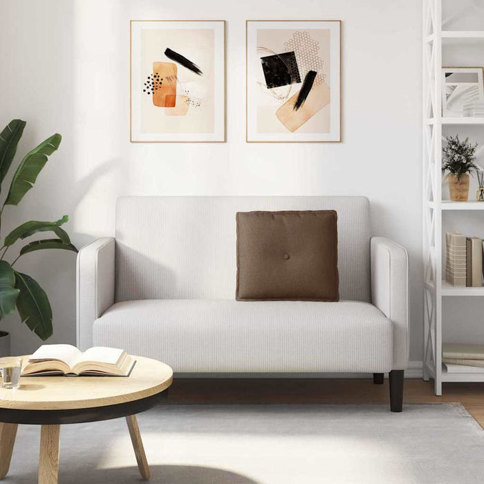 Cuscino per Schiena Marrone 50 x 19 x 45 cm Tessuto 42014619