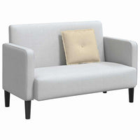 Cuscino per Schiena Crema 50 x 19 x 45 cm Tessuto 42014622