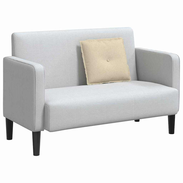 Cuscino per Schiena Crema 50 x 19 x 45 cm Tessuto 42014622