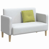 Cuscino per Schiena Verde chiaro 50 x 19 x 45 cm Tessuto 42014625