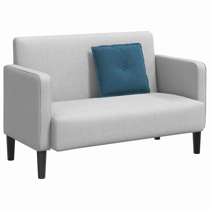 Cuscino per Schiena Blu 50 x 45 cm Tessuto in Cords 42014631