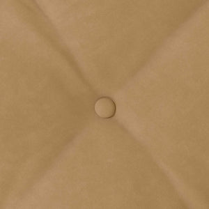 Cuscino per Schiena Marrone 50 x 45 cm Tessuto in Cords 42014640