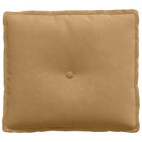 Cuscino per Schiena Marrone 50 x 45 cm Tessuto in Cords 42014640