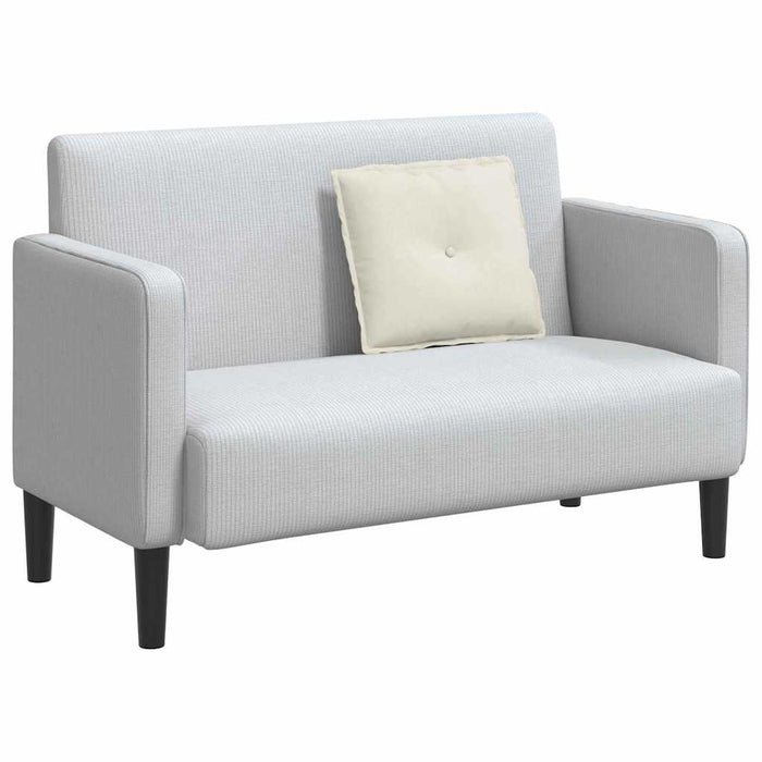 Cuscino per Schiena Crema 50 x 45 cm Tessuto in Cords 42014641