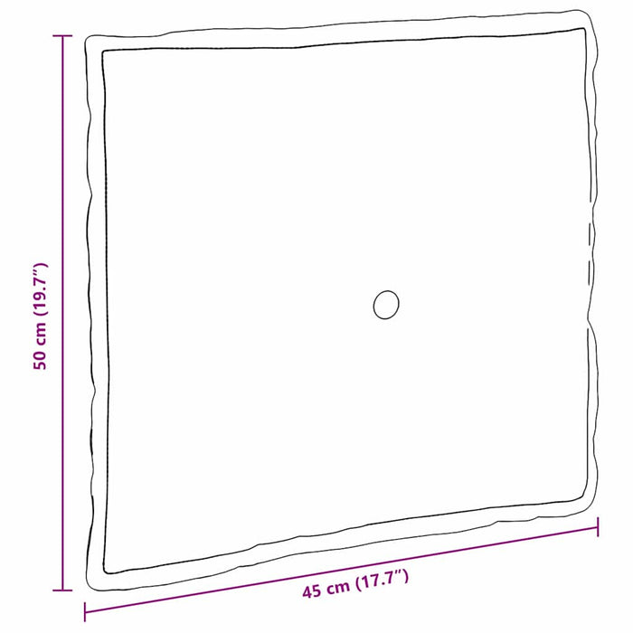 Cuscino per Schiena Talpa 50 x 45 cm Tessuto in Microfibra 42014644