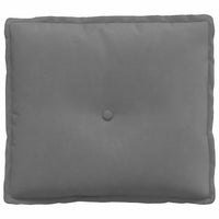 Cuscino per Schiena Grigio scuro 50 x 45 cm 42014646