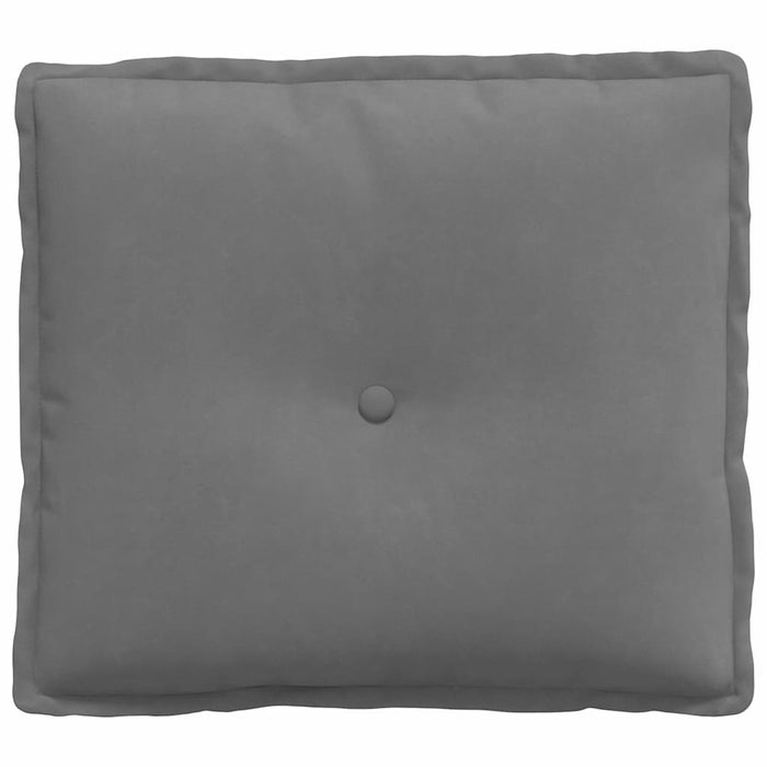 Cuscino per Schiena Grigio scuro 50 x 45 cm 42014646