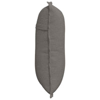 Cuscino per Schiena Grigio chiaro 50 x 45 cm Tessuto in Cords 42014650