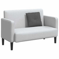 Cuscino per Schiena Grigio scuro 50 x 45 cm Tessuto in Cords 42014651