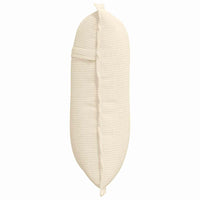 Cuscino per Schiena Crema 50 x 45 cm Tessuto in Cords 42014652