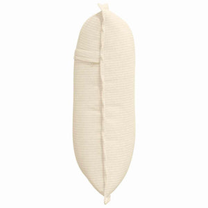 Cuscino per Schiena Crema 50 x 45 cm Tessuto in Cords 42014652