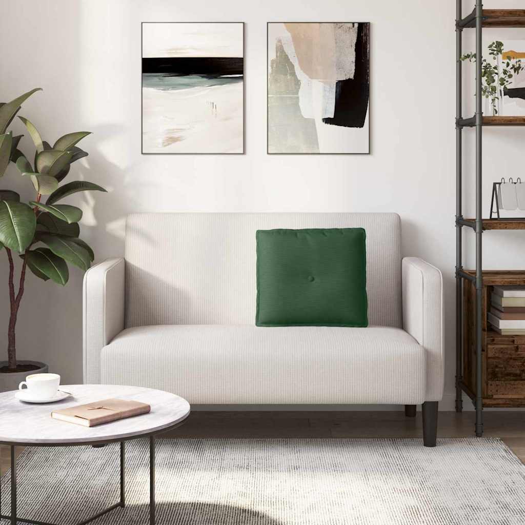 Cuscino per Schiena Verde Giungla 50 x 45 cm Tessuto in Cords 42014655