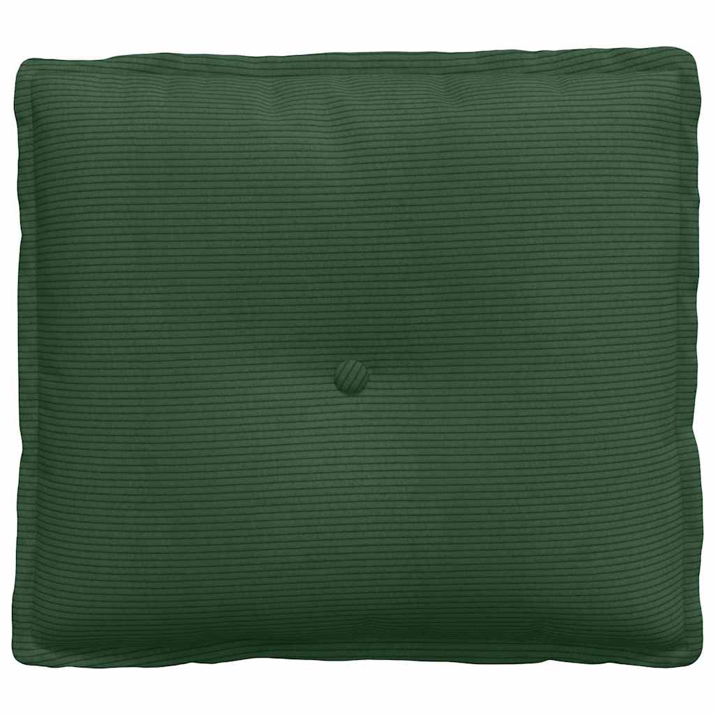 Cuscino per Schiena Verde Giungla 50 x 45 cm Tessuto in Cords 42014655