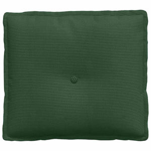 Cuscino per Schiena Verde Giungla 50 x 45 cm Tessuto in Cords 42014655