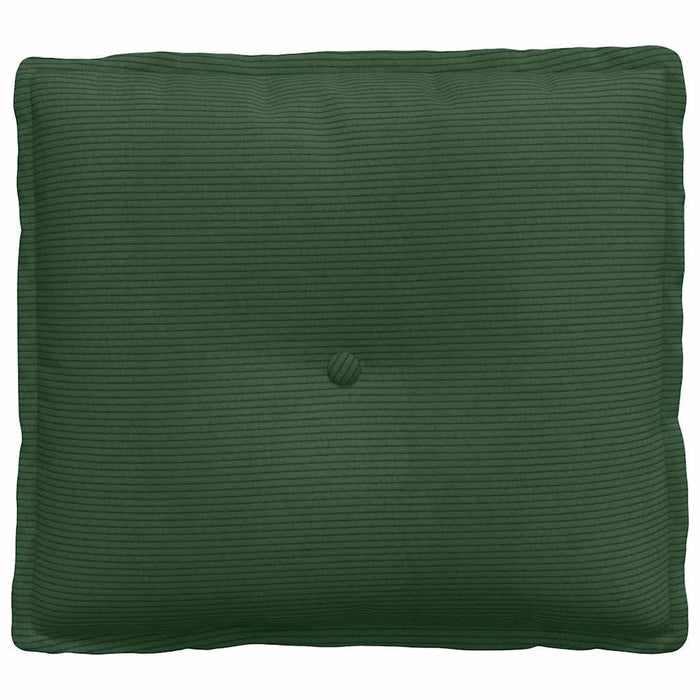 Cuscino per Schiena Verde Giungla 50 x 45 cm Tessuto in Cords 42014655
