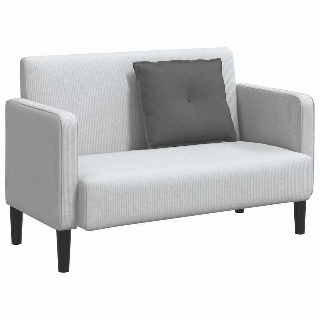 Cuscino per Schiena Grigio scuro 60 x 19 x 50 cm Tessuto 42014659