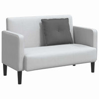 Cuscino per Schiena Grigio scuro 60 x 19 x 50 cm Tessuto 42014659