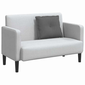 Cuscino per Schiena Grigio scuro 60 x 19 x 50 cm Tessuto 42014659