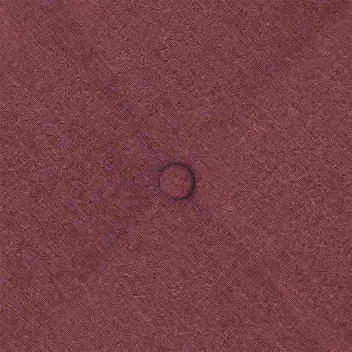 Cuscino per Schiena Rosso Vino 60 x 19 x 50 cm Tessuto 42014661