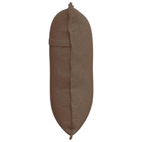 Cuscino per Schiena Marrone 60 x 19 x 50 cm Tessuto 42014662