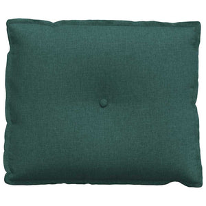 Cuscino per Schiena Verde Scuro 60 x 19 x 50 cm Tessuto 42014663